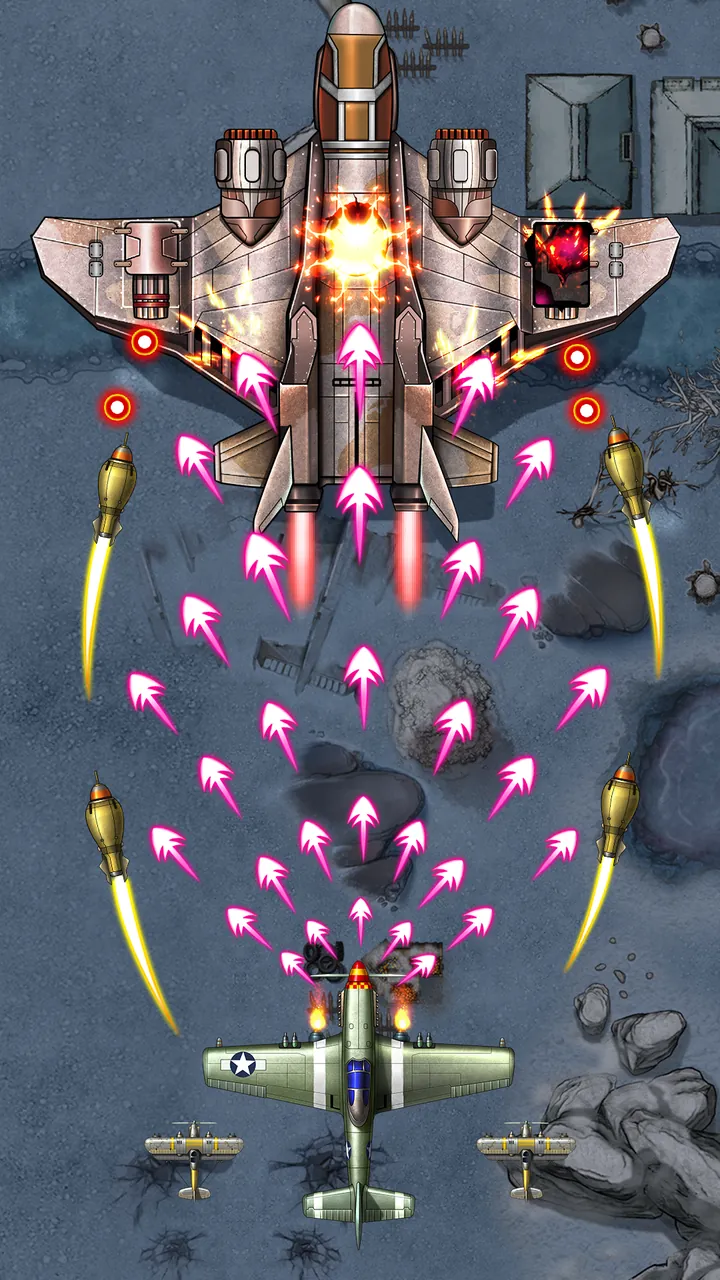 1941 AirAttack: Airplane Games Screenshot 6