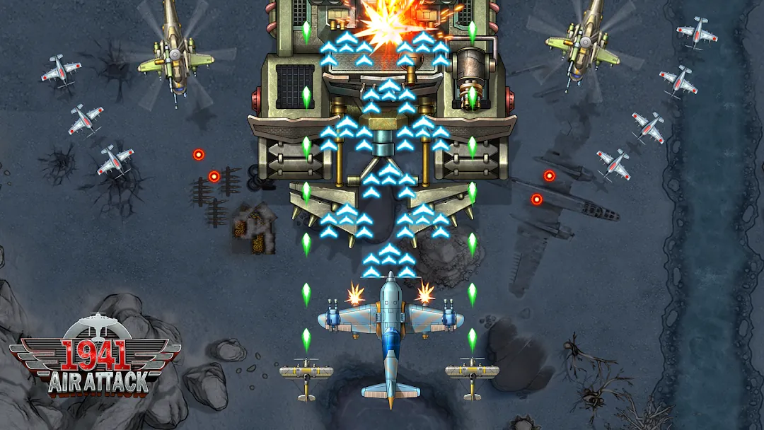 1941 AirAttack: Airplane Games Screenshot 7