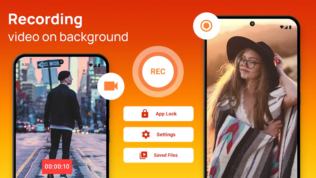 Auto Background Video Recorder Screenshot 2
