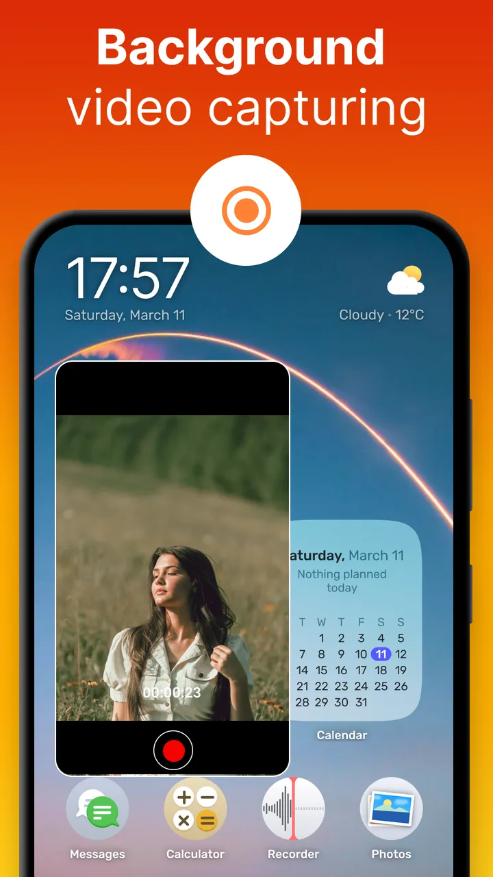 Auto Background Video Recorder Screenshot 3