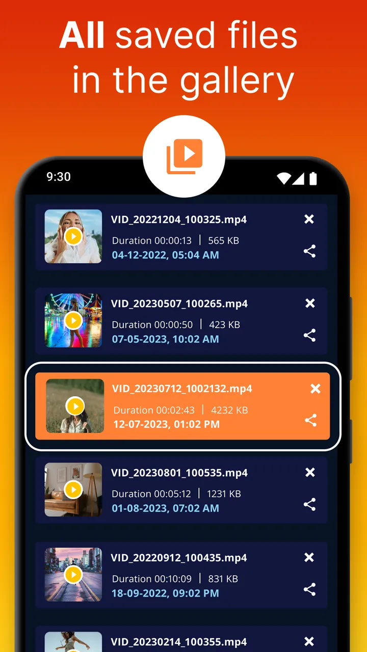 Auto Background Video Recorder Screenshot 5