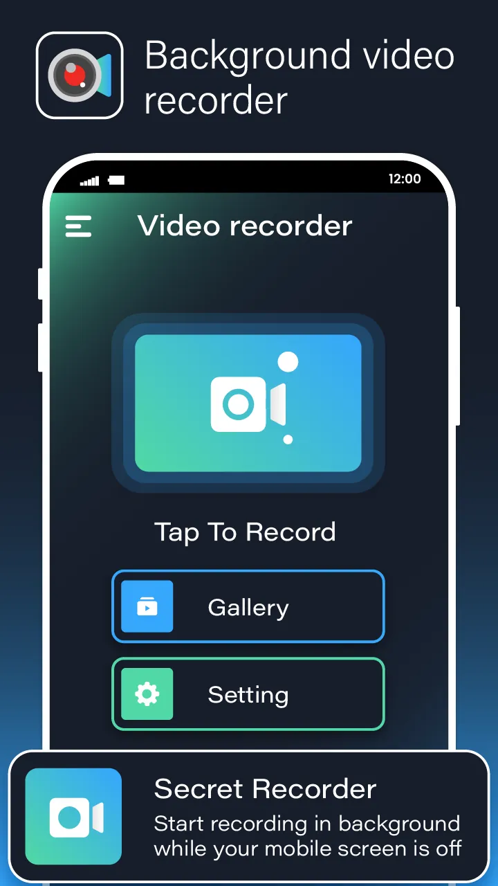 Background Video Recorder Cam Screenshot 4