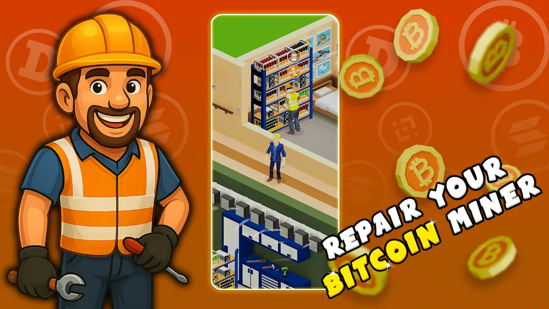 Bitcoin Miner Bro - Tycoon Screenshot 2