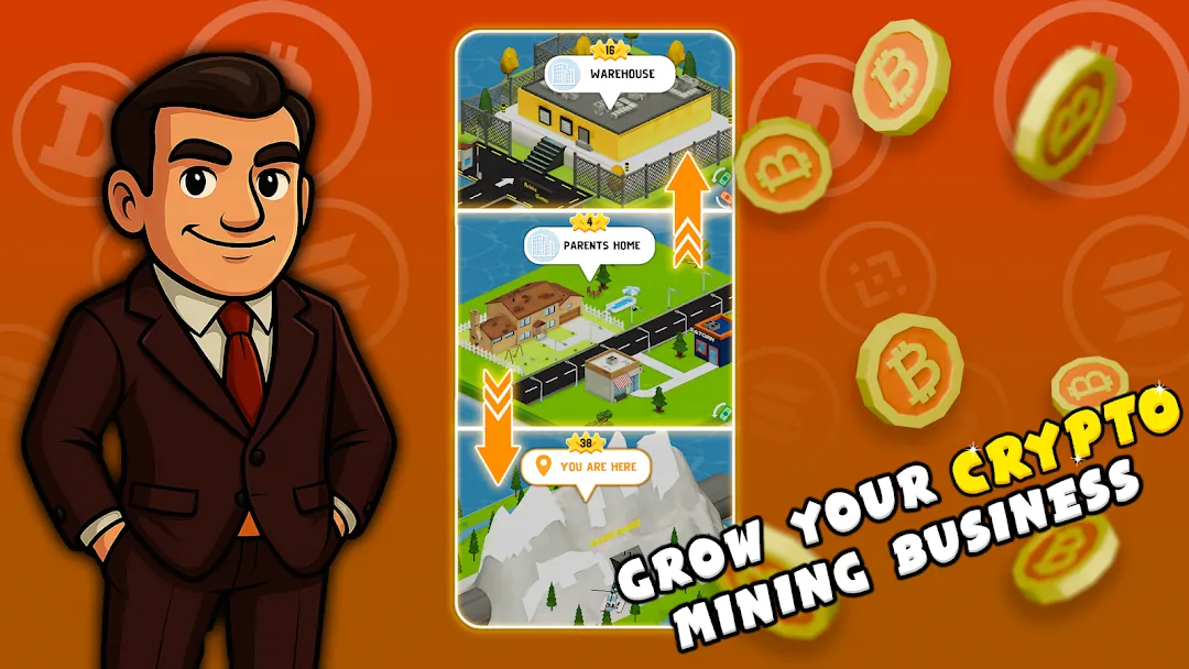 Bitcoin Miner Bro - Tycoon Screenshot 4