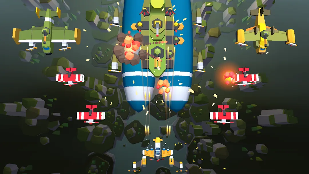Burning Sky: Aircraft Combat Screenshot 7