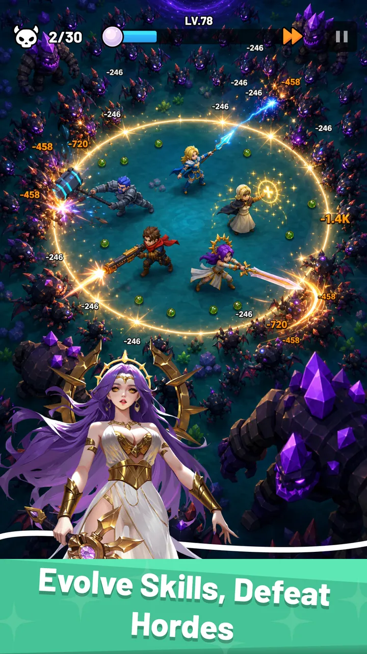Deep Hole - Abyss Survivor Screenshot 3