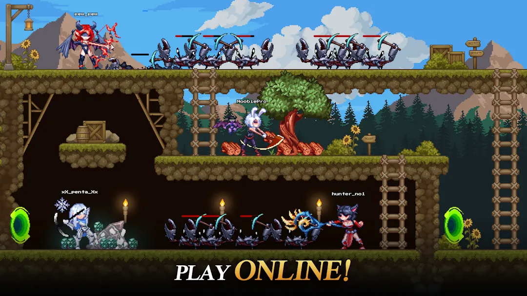 Evitania Online: Idle RPG Screenshot 2