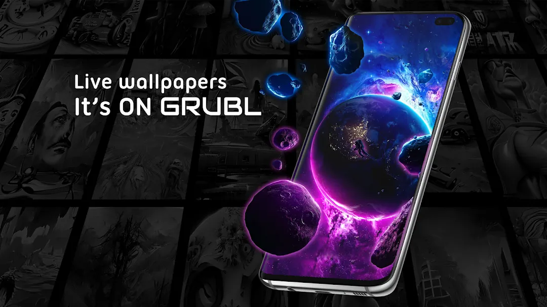 GRUBL 4D Live Wallpapers + AI Screenshot 3