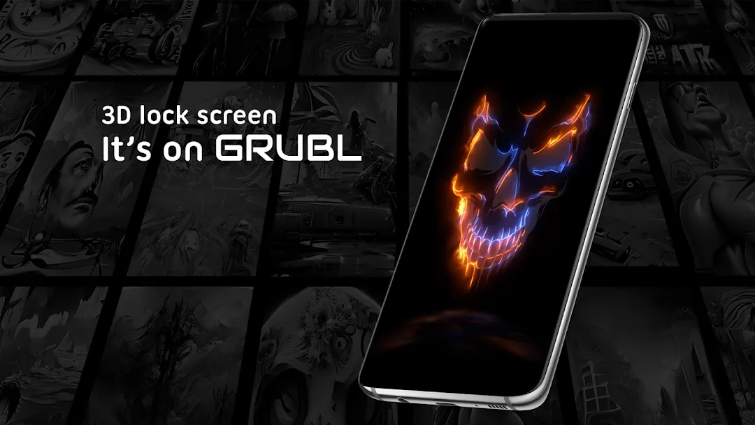 GRUBL 4D Live Wallpapers + AI Screenshot 5