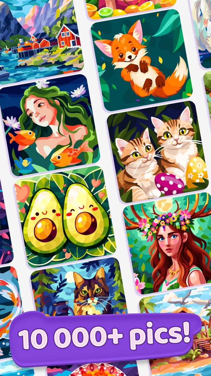 Gallery: Coloring Book & Decor Screenshot 5