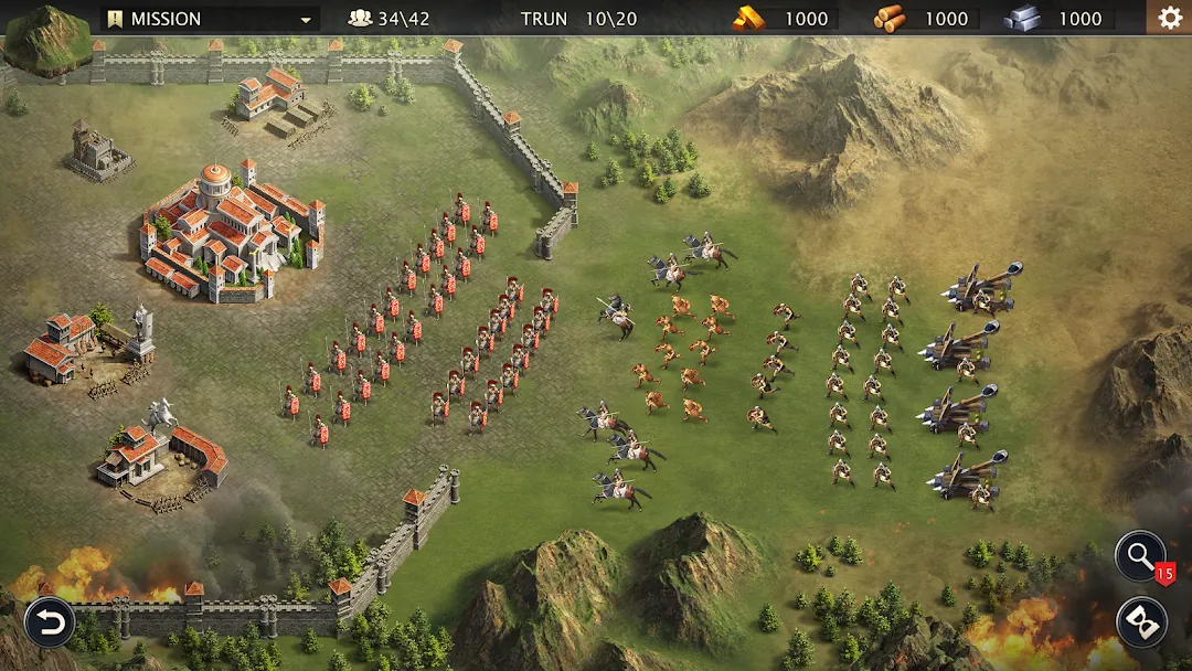 Grand War: Rome Strategy Screenshot 8