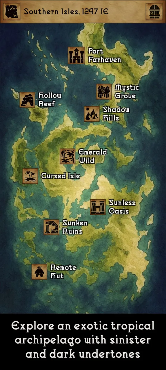 Grim Tides - Old School RPG Screenshot 4