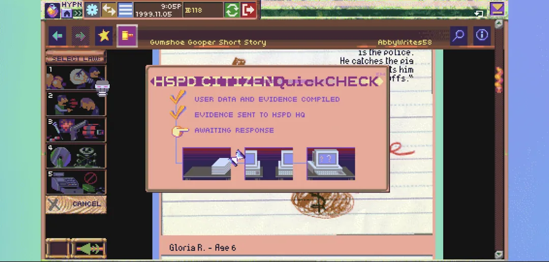 Hypnospace Outlaw Screenshot 6