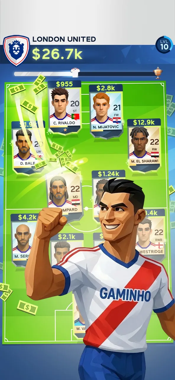Idle Eleven - Soccer tycoon Screenshot 5