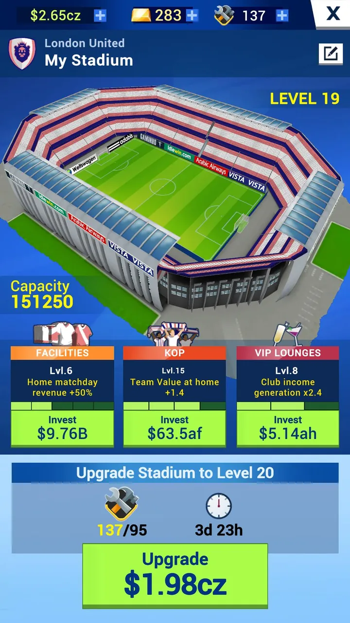 Idle Eleven - Soccer tycoon Screenshot 6