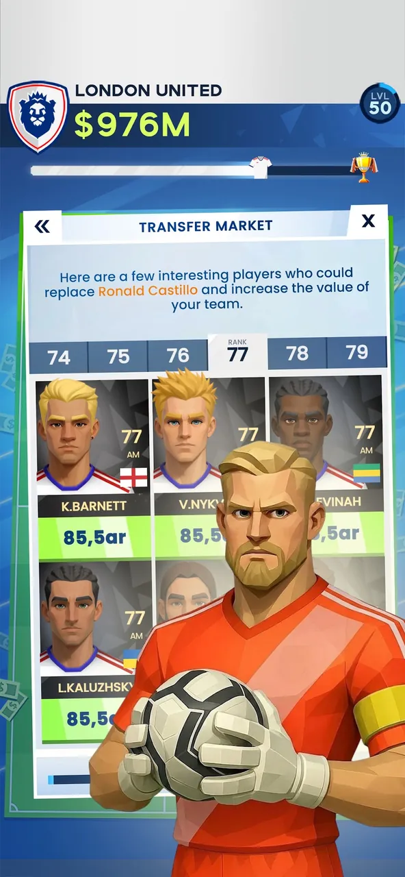 Idle Eleven - Soccer tycoon Screenshot 7
