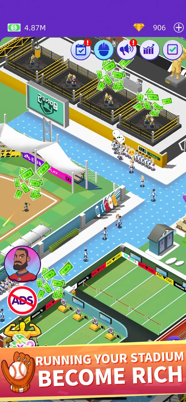 Idle GYM Sports Screenshot 2