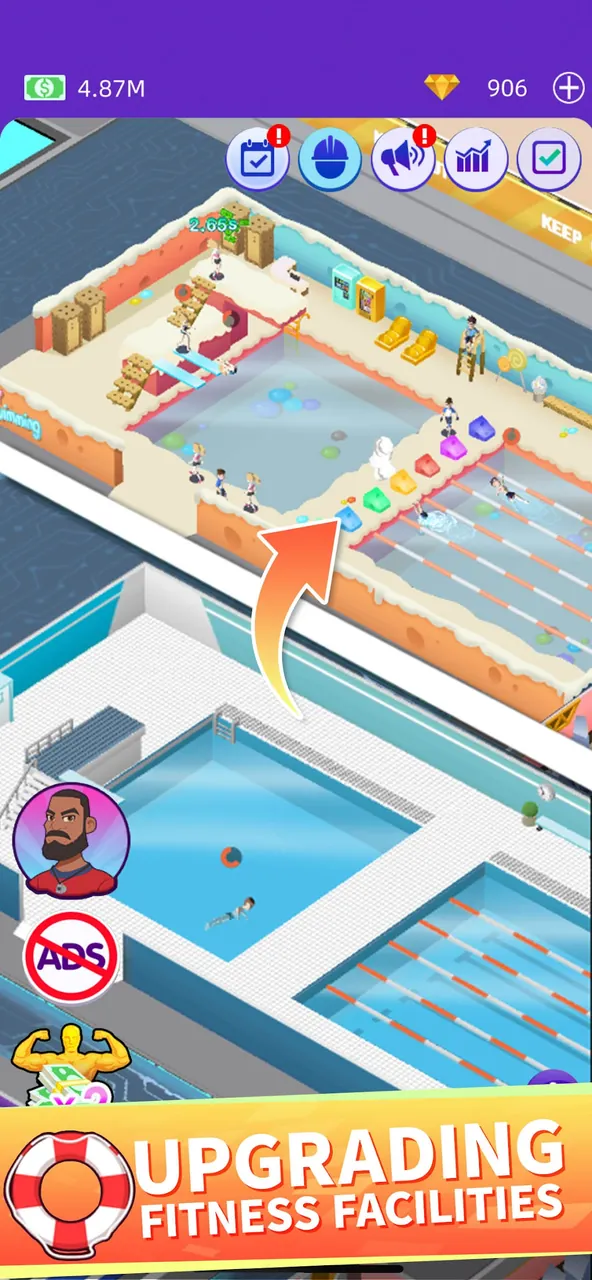 Idle GYM Sports Screenshot 3