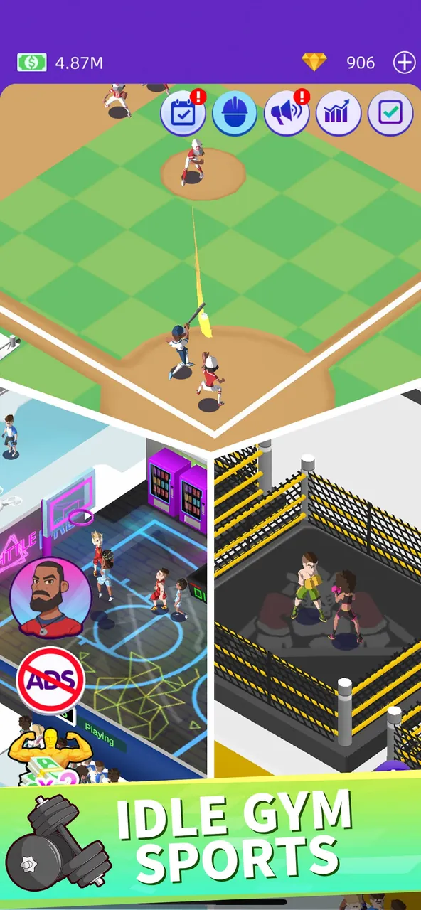 Idle GYM Sports Screenshot 5