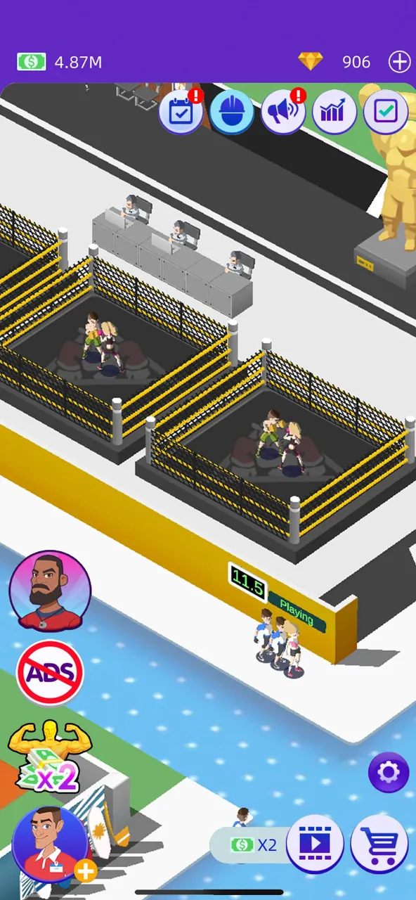 Idle GYM Sports Screenshot 7