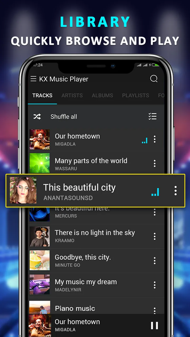 KX Music Player Pro Screenshot 3