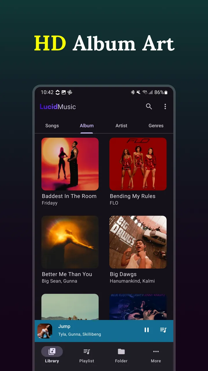 Lucid Music Player Screenshot 7