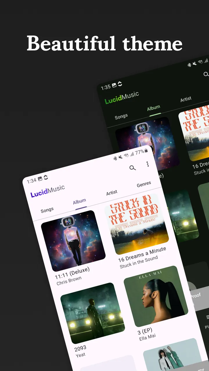 Lucid Music Player Screenshot 8