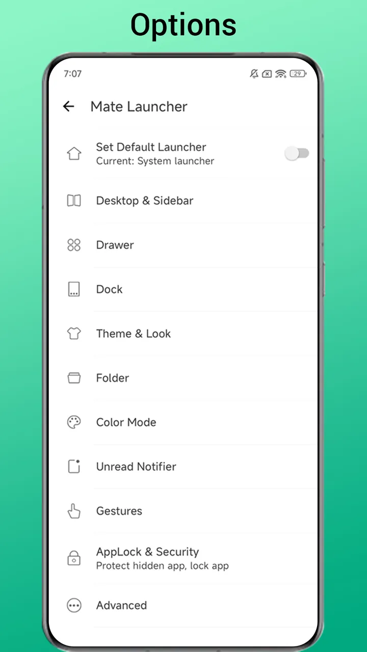 Mate Launcher for harmony Screenshot 8