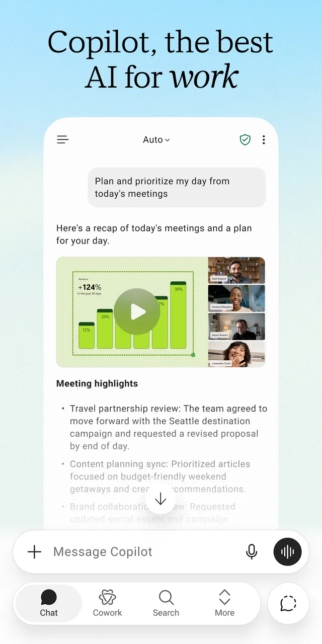 Microsoft 365 Copilot Screenshot 2