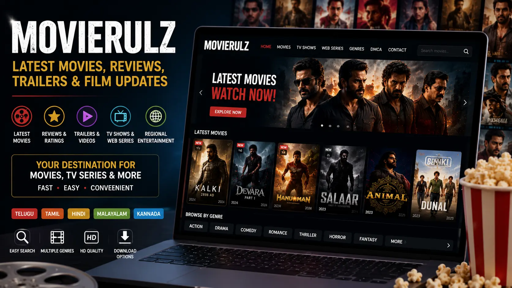 MovieRulz: Latest Movies, Reviews, Trailers & Film Updates icon