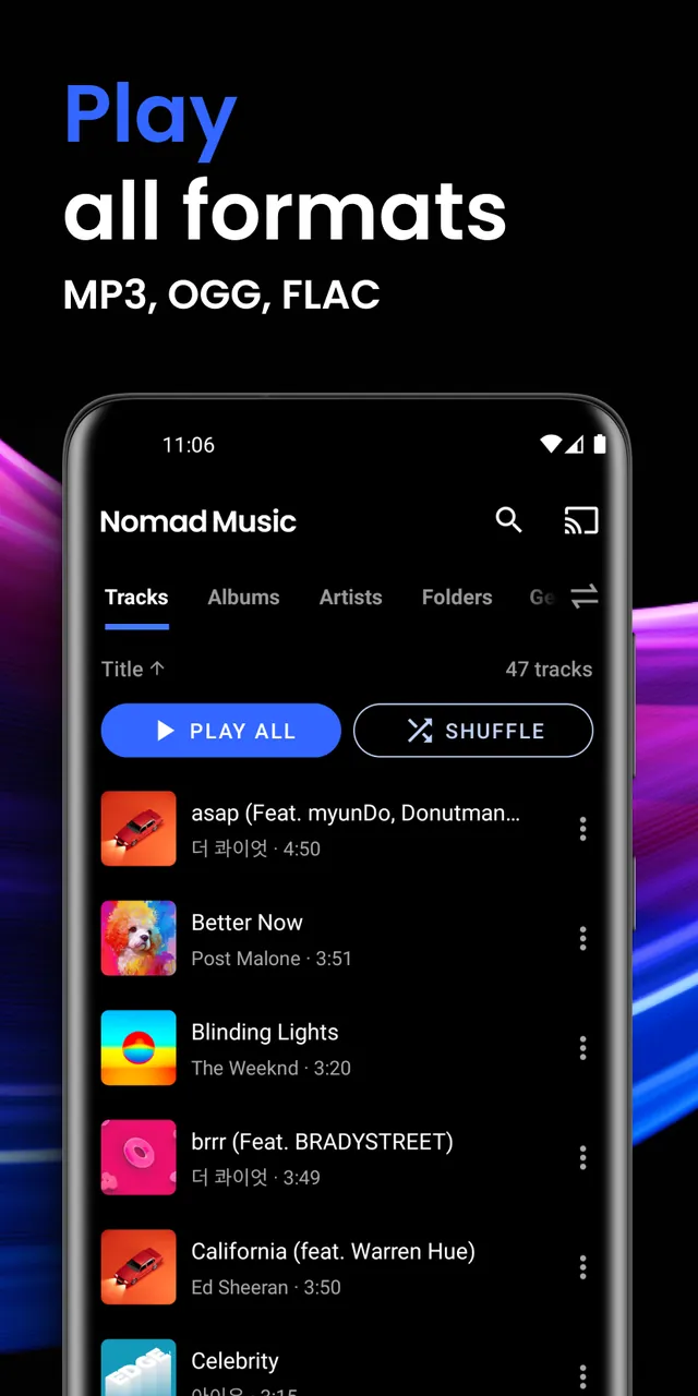 Nomad Offline Music Player Screenshot 3