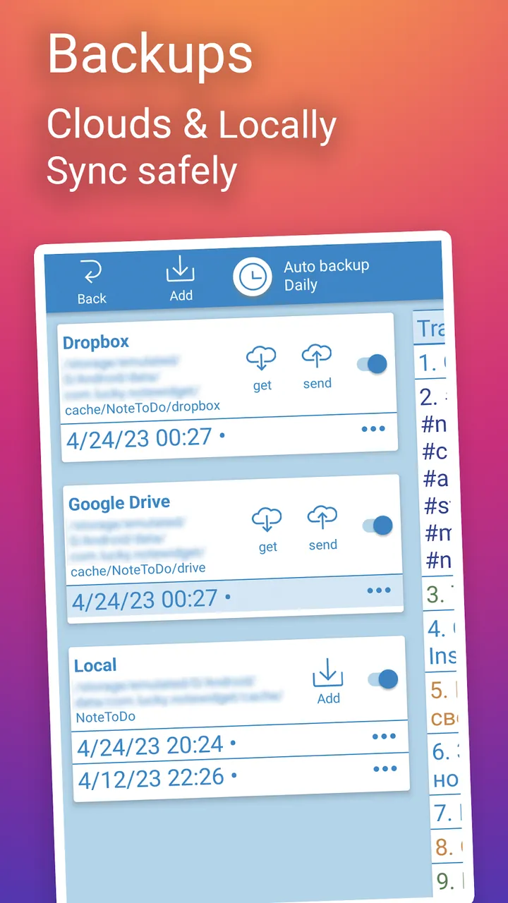 NoteToDo - Notes & To Do List Screenshot 6