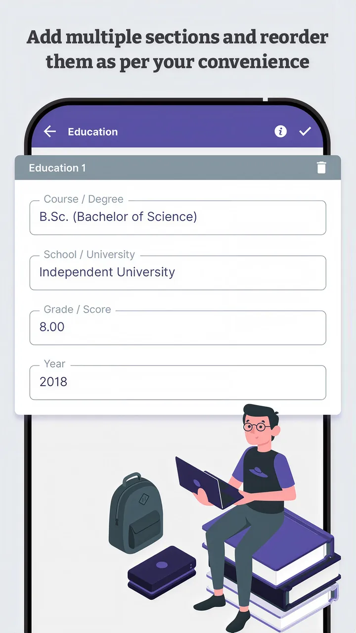 Professional Resume Builder Screenshot 7