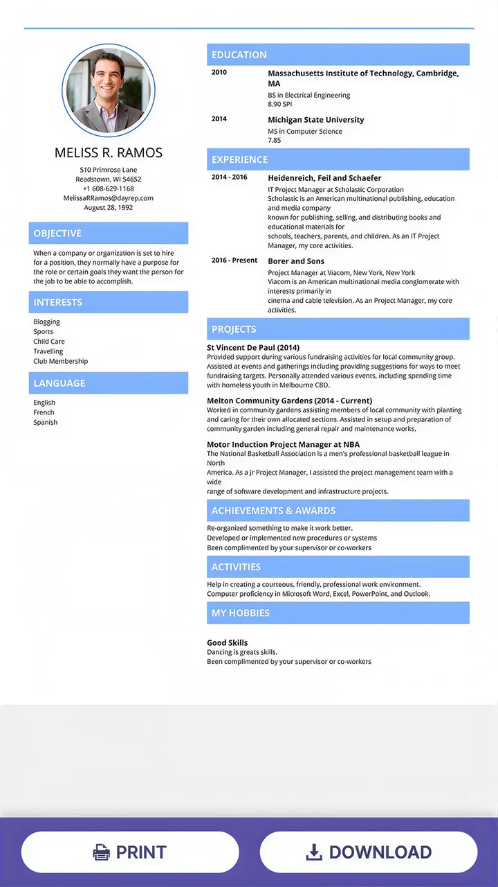 Professional Resume Builder Screenshot 8