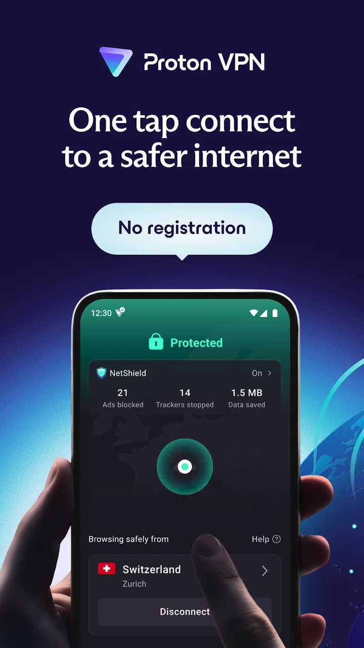 Proton VPN Screenshot 2