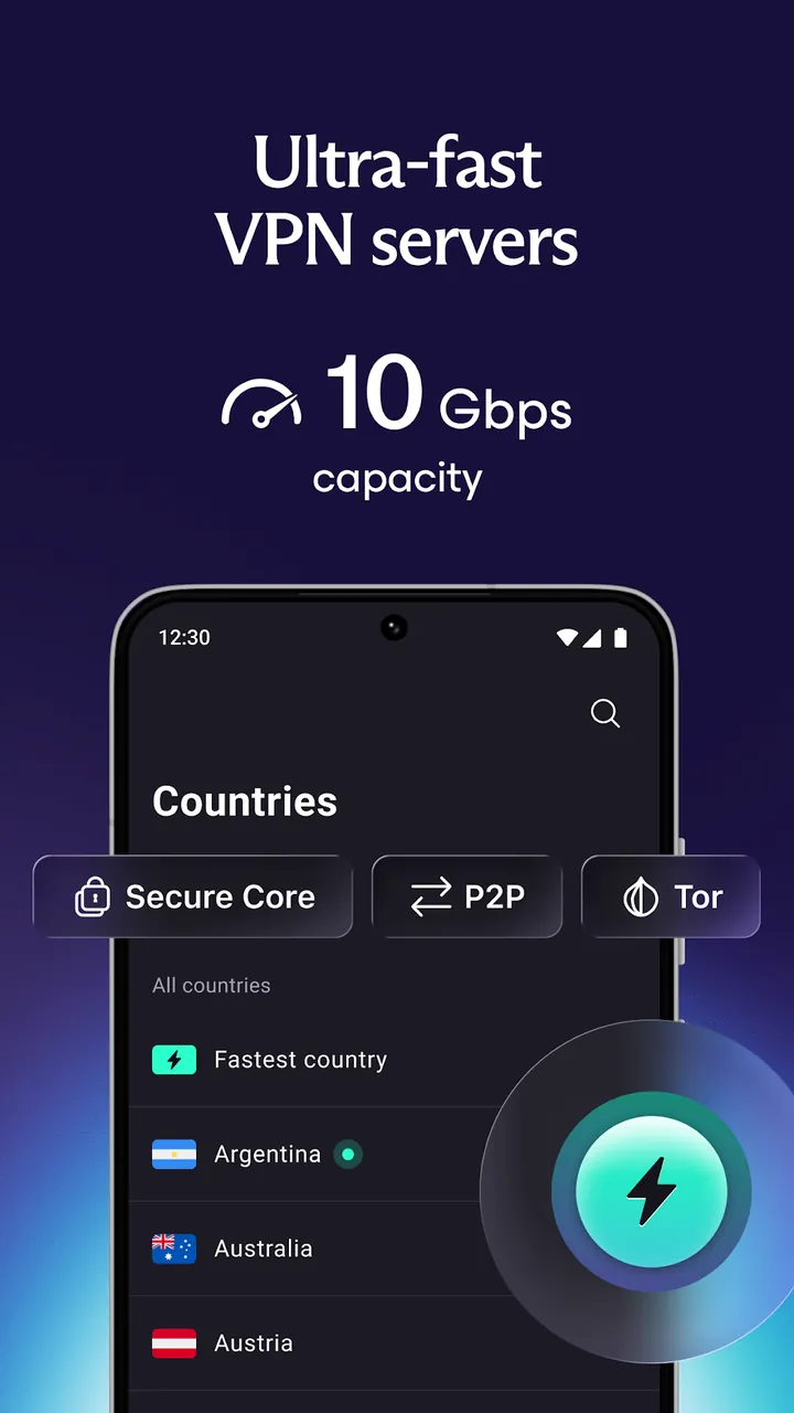 Proton VPN Screenshot 4