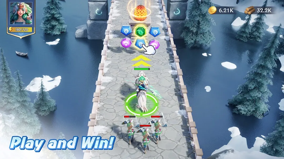 Puzzles & Chaos: Frozen Castle Screenshot 3