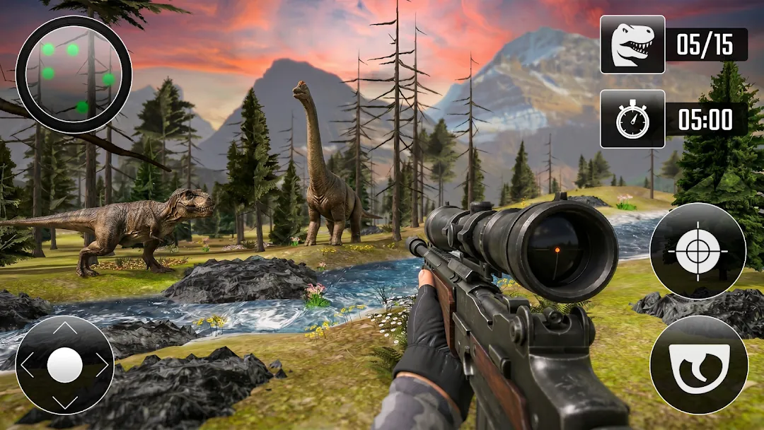 Real Dino Hunting Gun Games Screenshot 2