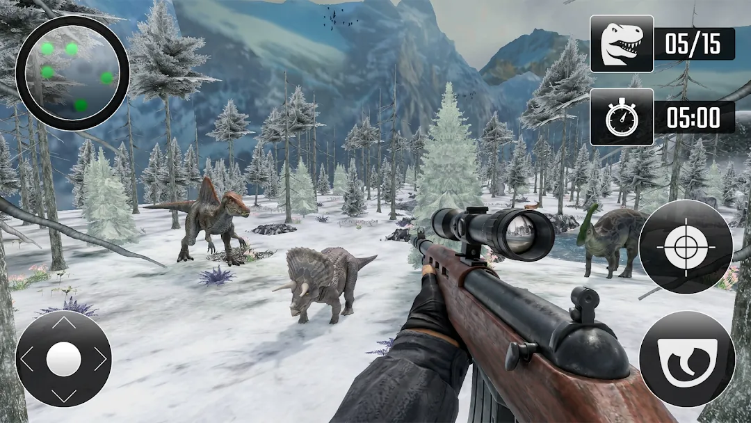 Real Dino Hunting Gun Games Screenshot 4