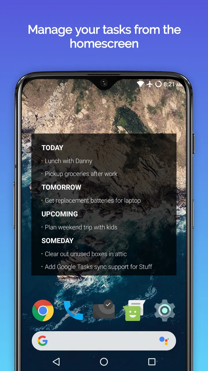 Stuff - To Do List Widget Screenshot 2