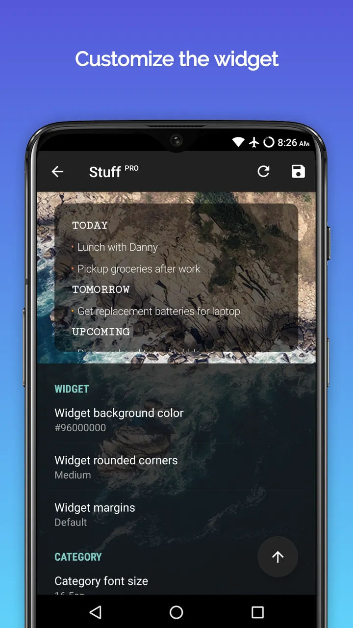 Stuff - To Do List Widget Screenshot 6
