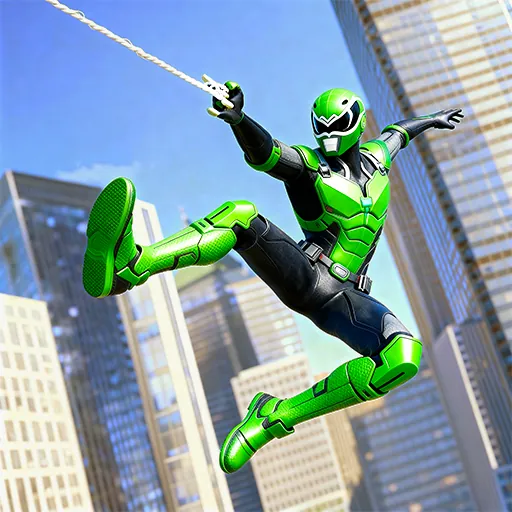 Super Rope: Hero Flying Screenshot 1