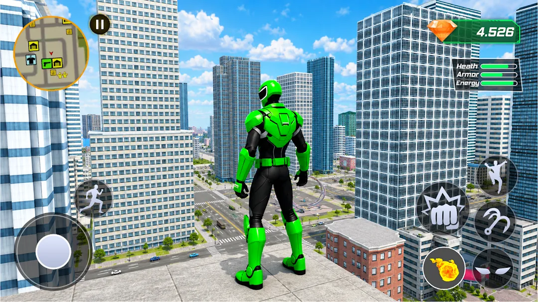 Super Rope: Hero Flying Screenshot 2