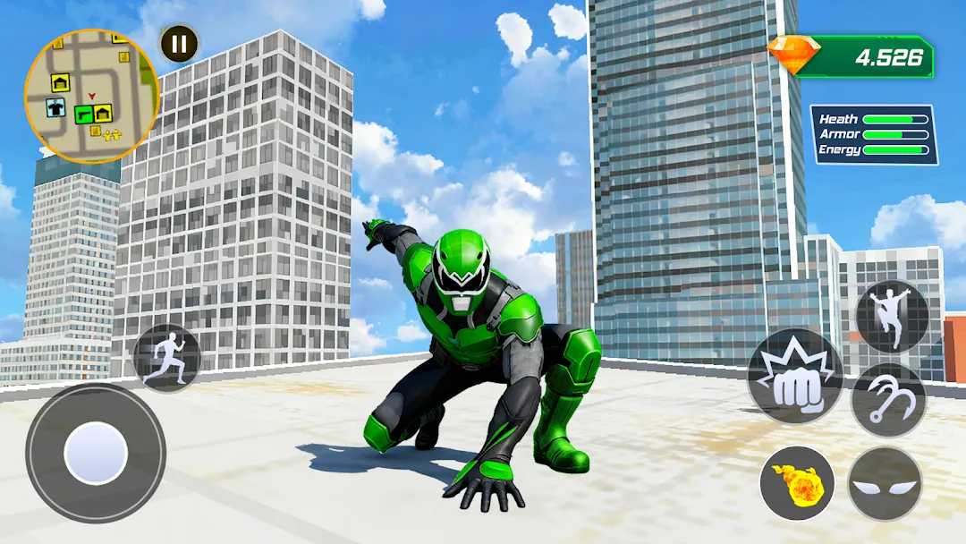 Super Rope: Hero Flying Screenshot 4