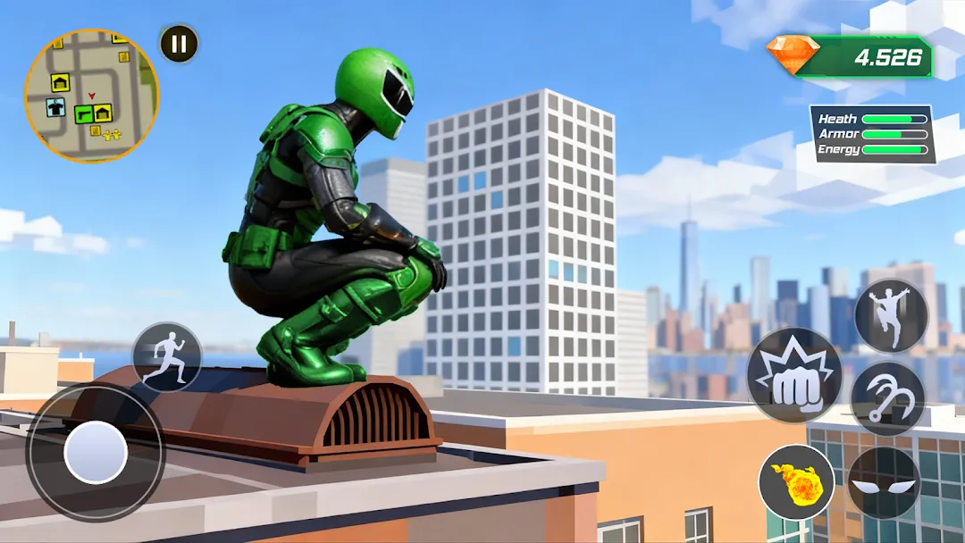 Super Rope: Hero Flying Screenshot 5