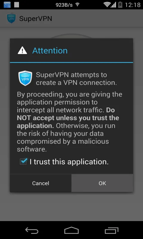 SuperVPN Pro Screenshot 2