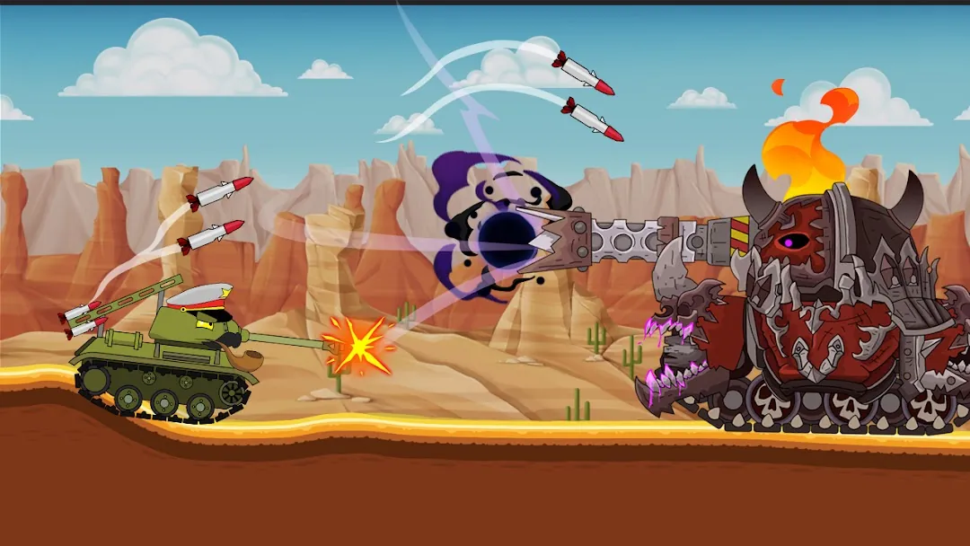 Tank Combat: War Battle Screenshot 8