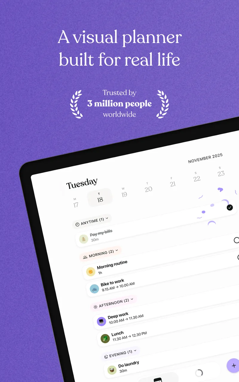 Tiimo: Daily To Do List Screenshot 8