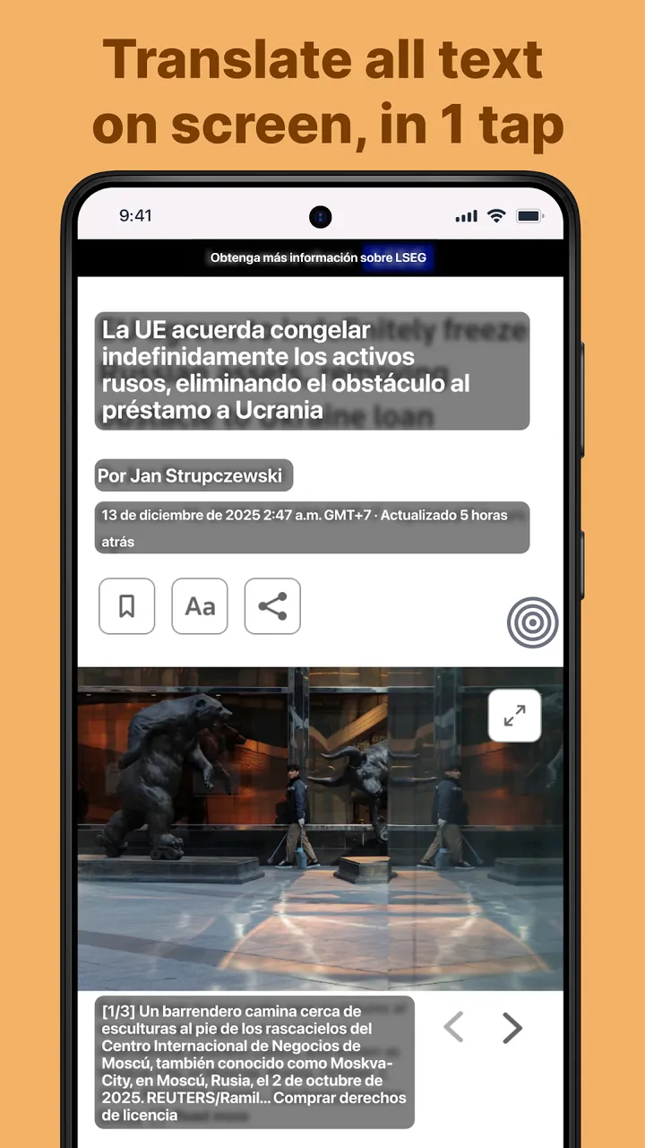 Translate On Screen Screenshot 2