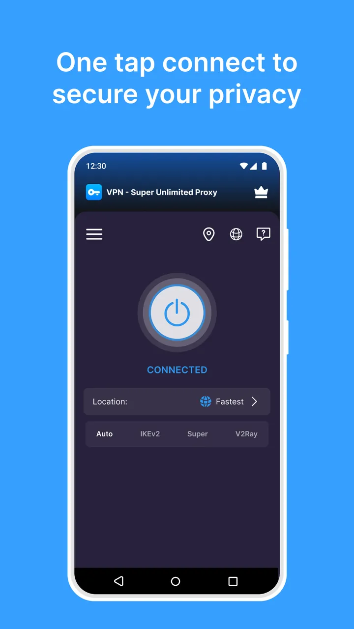 VPN Super Unlimited Proxy Screenshot 2